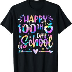 Happy 100Th Day Of School Sweet Cute 100 Days Team Sayings T-Shirt